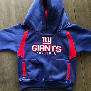 NY Giants Official infant Hoodie, size 3-6 months